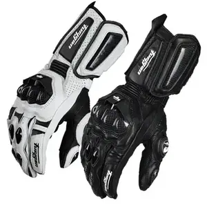 Men’s Genuine Leather Riding Motorcycle/Moto Gloves – Waterproof, Touchscreen Compatible, Racing Equipment, Winter Protection