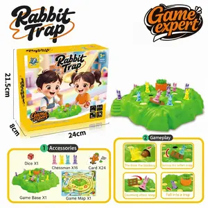 Game Expert Rabbit Trap Children's Two-Player Board Game for Parent-Child Interaction Cognitive Development