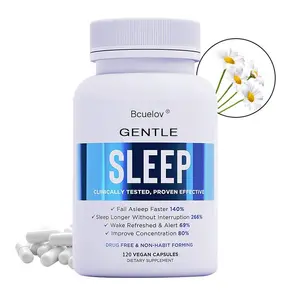 Bcuelov Melatonin Supplement - Sleep more soundly, undisturbed, healthy sleep