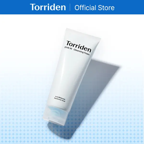 [Torriden Official] DIVE IN Cleansing Foam Face Wash 150L | Daily Non-Stripping Gentle Hydrating Facial Cleanser, Moisture, Hyaluronic Acid