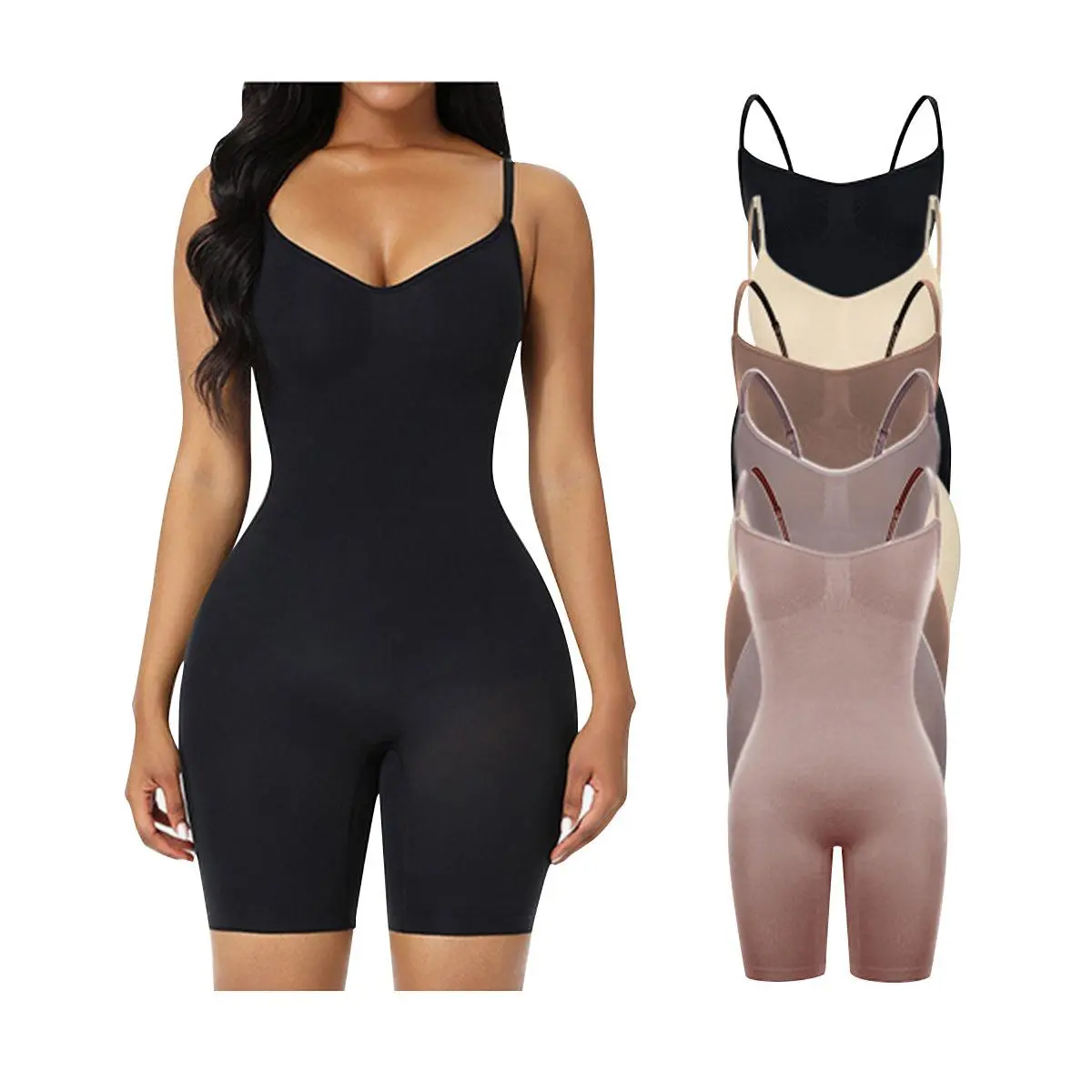 FeelinGirl Shapewear for Women Butt Lifter Bodysuit Seamless Shapewear Womenswear Basic live stream