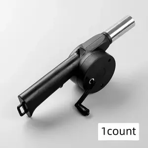Portable Manual Blower, 1 Count Outdoor Barbecue Blower, Camping & Fire Blower, Efficient & Easy To Use Blower for Barbecue, Kitchen Accessories, Barbecue Utensils, Grilling Accessories