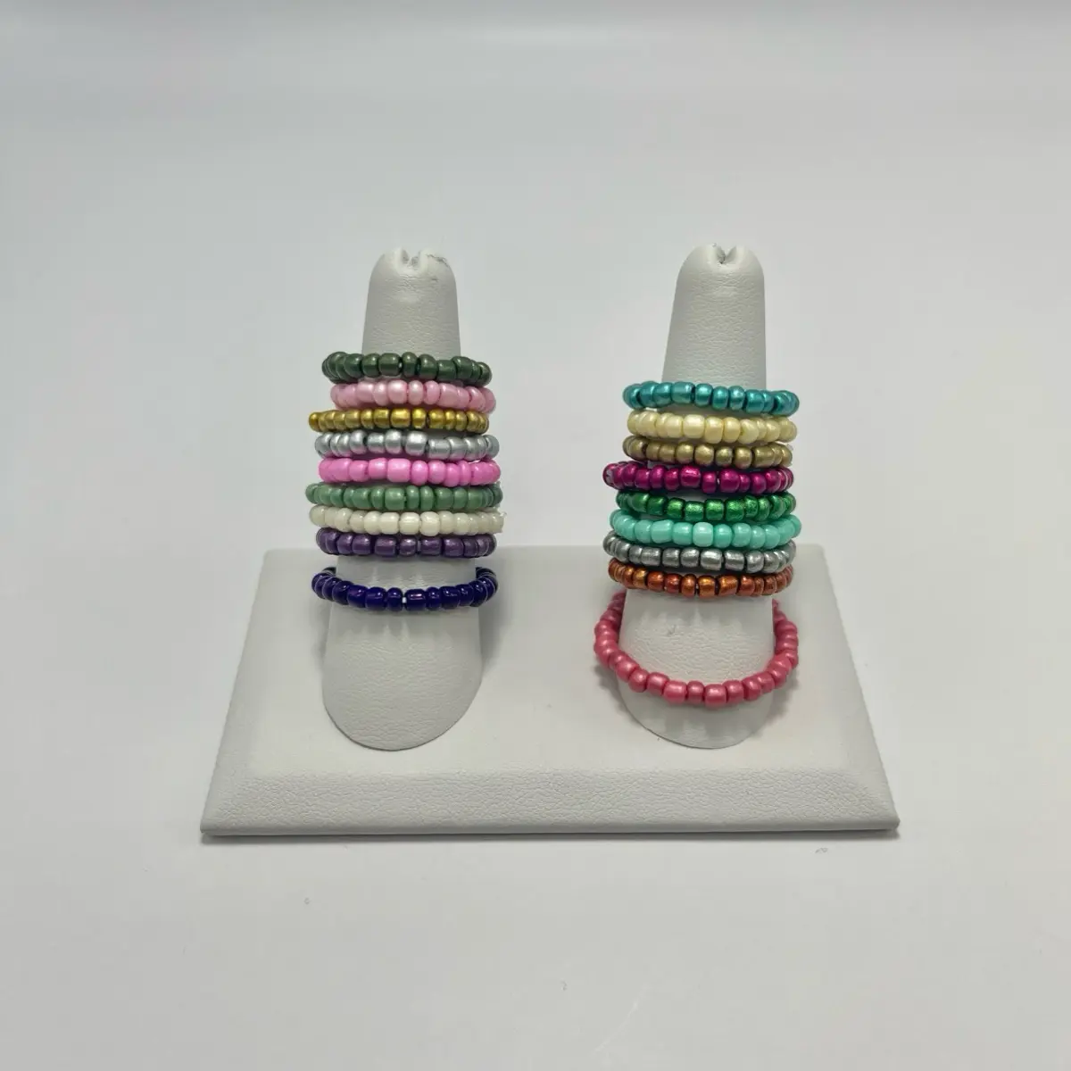 Multi Color Bead Rings - Assorted Colors