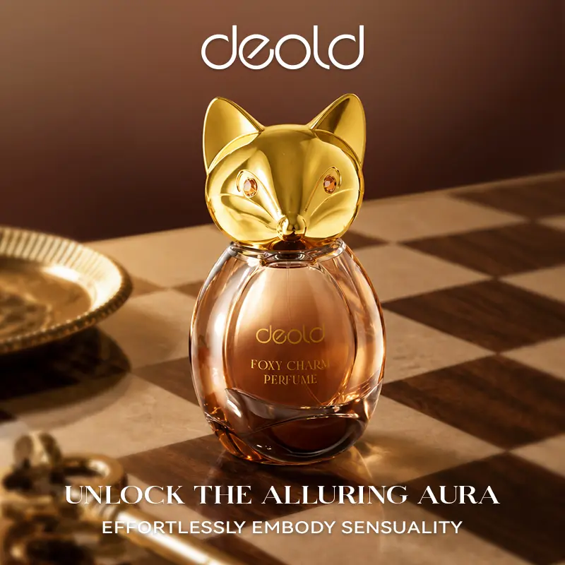 Deold Seductive Fox Light Luxury 100 ml Perfume - Earthy Woody, Captivating, Long-Lasting Scent - Unisex Beauty Fragrance for Adults, Single Item, Everyday Commuting-Dates - High-End Gift for Girlfriend's Birthday-Valentine's Day