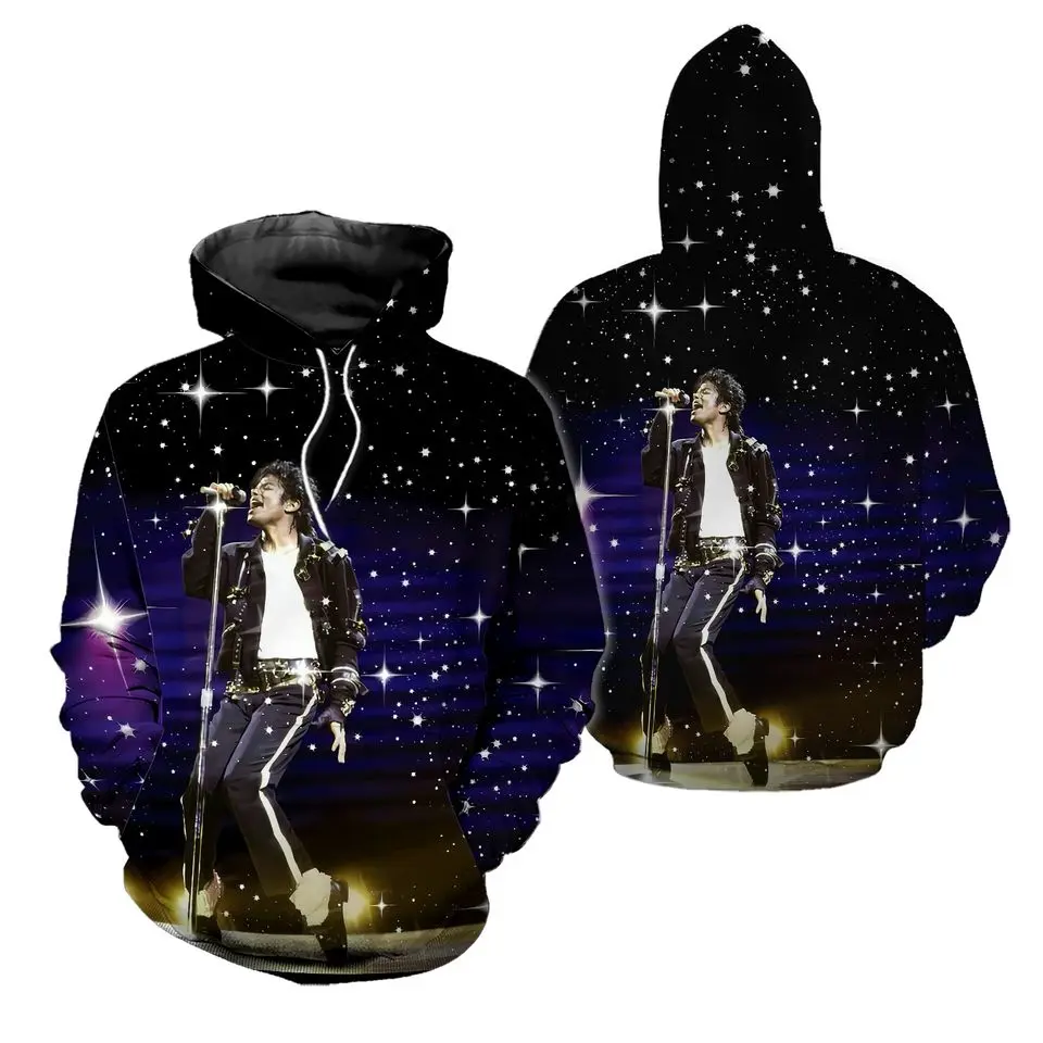 Michael Jackson 3D full over print Hoodie 3d