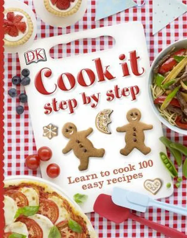 USED-Cook It: Learn to Cook 100 Easy Recipes by DK (Hardcover)