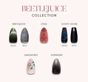 Glamnetic Beetlejuice x Glamnetic Press-On Nails Collection