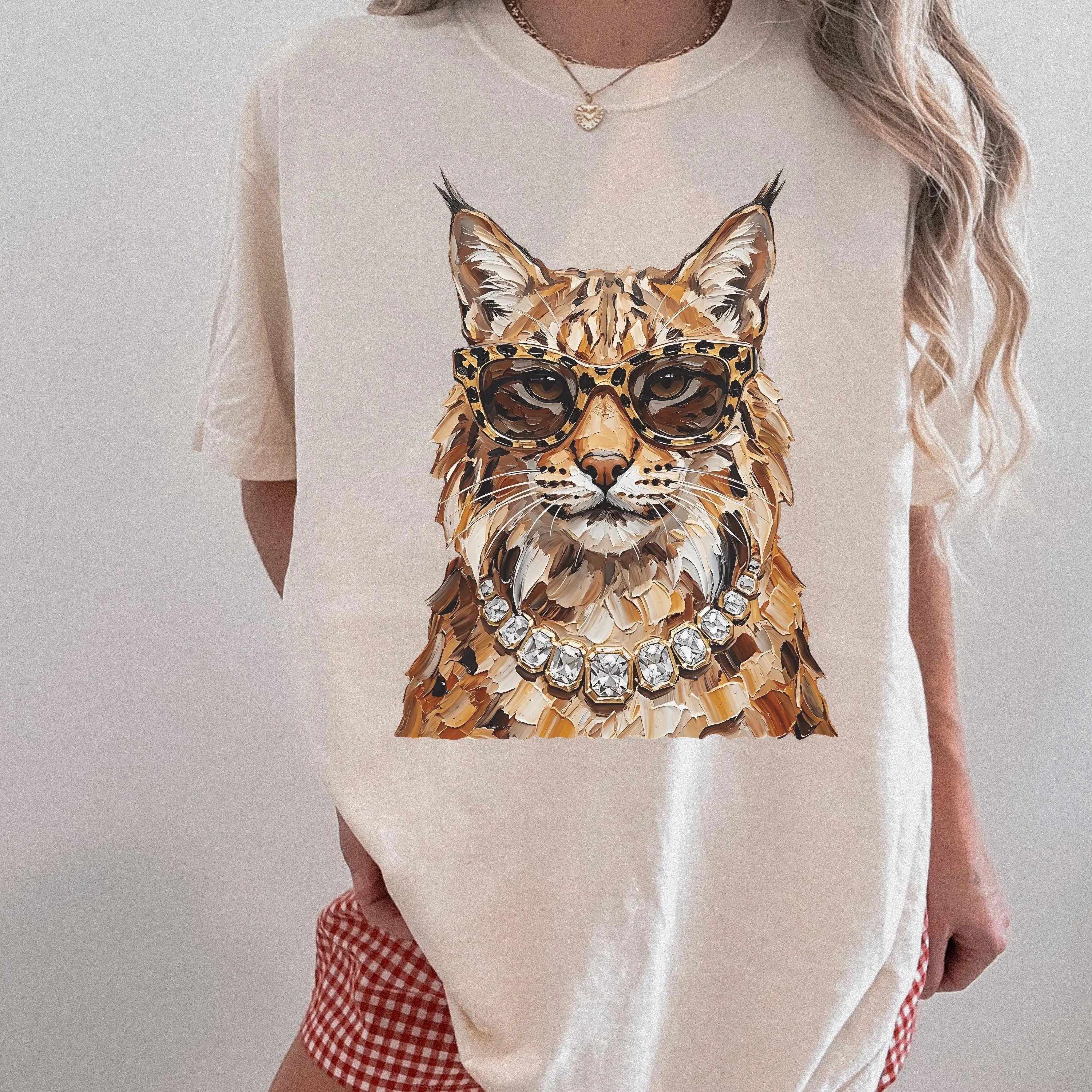 Glam Bobcat T Shirt | Cute Wild Cat | Team Spirit Tee | Bobcats Football Game Day Shirt | Bobcat Shirt | Bobcat Lover Gift