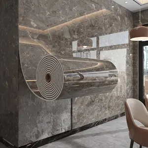 Self-adhesive marble kitchen wall stickers, Living Room, effortlessly create stylish walls, quickly refresh rental or small spaces, fill home with design flair and refinement