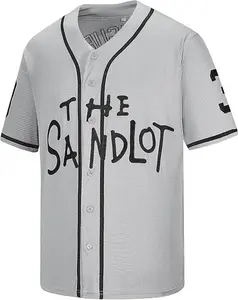 The Sandlot Benny Jersey Men's #30Benny The Jet Rodriguez Movie Baseball Jersey Stitched S-3XL