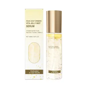 Jelly Mist Serum Vitamin C Arbutin Brightening Turmeric Root Soothing Hydrating Moisturizing Essence Spray