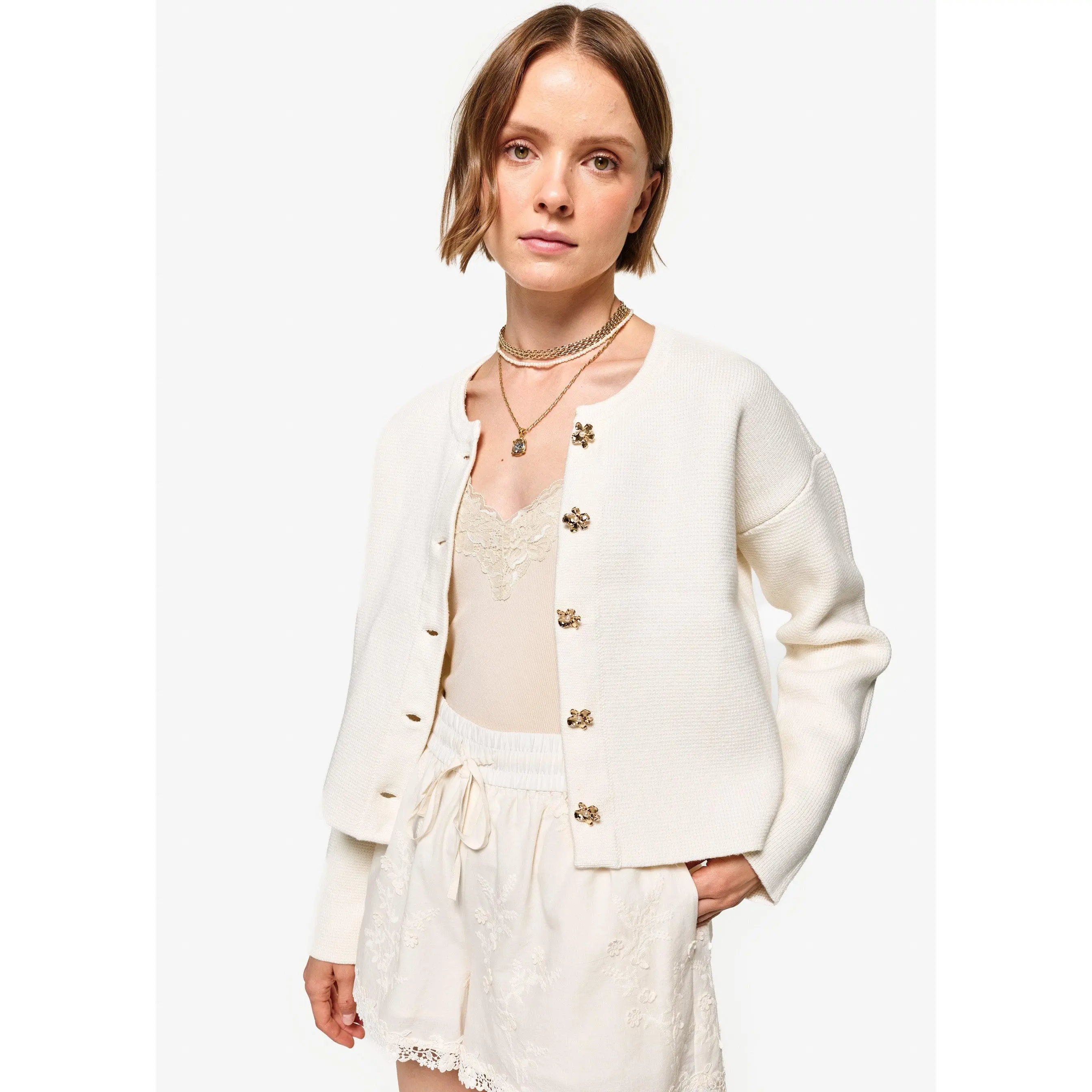 Hara Cardigan Cream