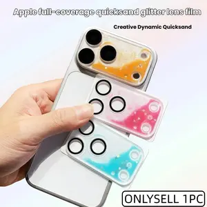 Apple Phone Lens Protector Film for iPhone 17 Pro/17 Pro Max, Full Coverage Anti-Drop Ar Enhancer, Dynamic Design, Multiple Colors Available, Accessories