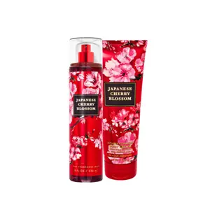 Japanese Cherry Blossom Body Mist & Lotion Women's Perfume Fragrance Regular Edition 8 fl oz / 236 mL