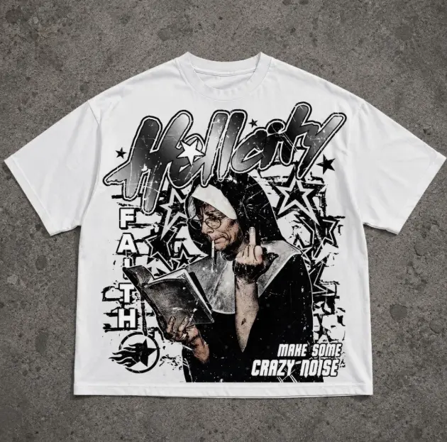 Graphic Tee Y2K Streetwear T-Shirt White