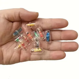 50Pcs Random Assorted 3D Mini Character Figurine Capsules | Vivid Sculpted Figures with Retractable Limbs & Hair, Ideal for Dollhouse Scenes & Desktop Display Decor