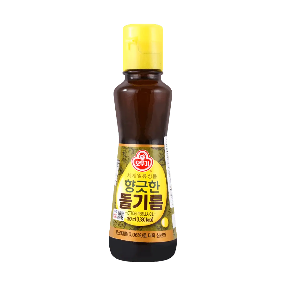 OTTOGI Korean Perilla Seed Oil 160ml - Premium Cooking Oil Rich in Omega-3 Fatty Acids, Natural Unsaturation for Healthy Cuisine OTTOGI Korean Perilla Seed Oil 160ml - Premium Cooking Oil Rich in Omega-3 Fatty Acids, Natural Unsaturation for Healthy Cuisine