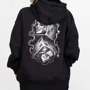 Laugh Now Chicano Clothing Mexican Clothes Lowrider Clothes Smile and Cry Oversized Graphic Tee Medium Heavy Sweatshirt Hoodie for Men & Women Unisex Casual Fit - Fabric S-5XL Full Size