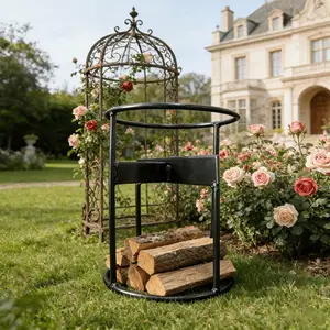 Household rural cross firewood splitting artifact, manual wood splitter, portable outdoor camping firewood splitter, sturdy and durable base, efficient wood splitting