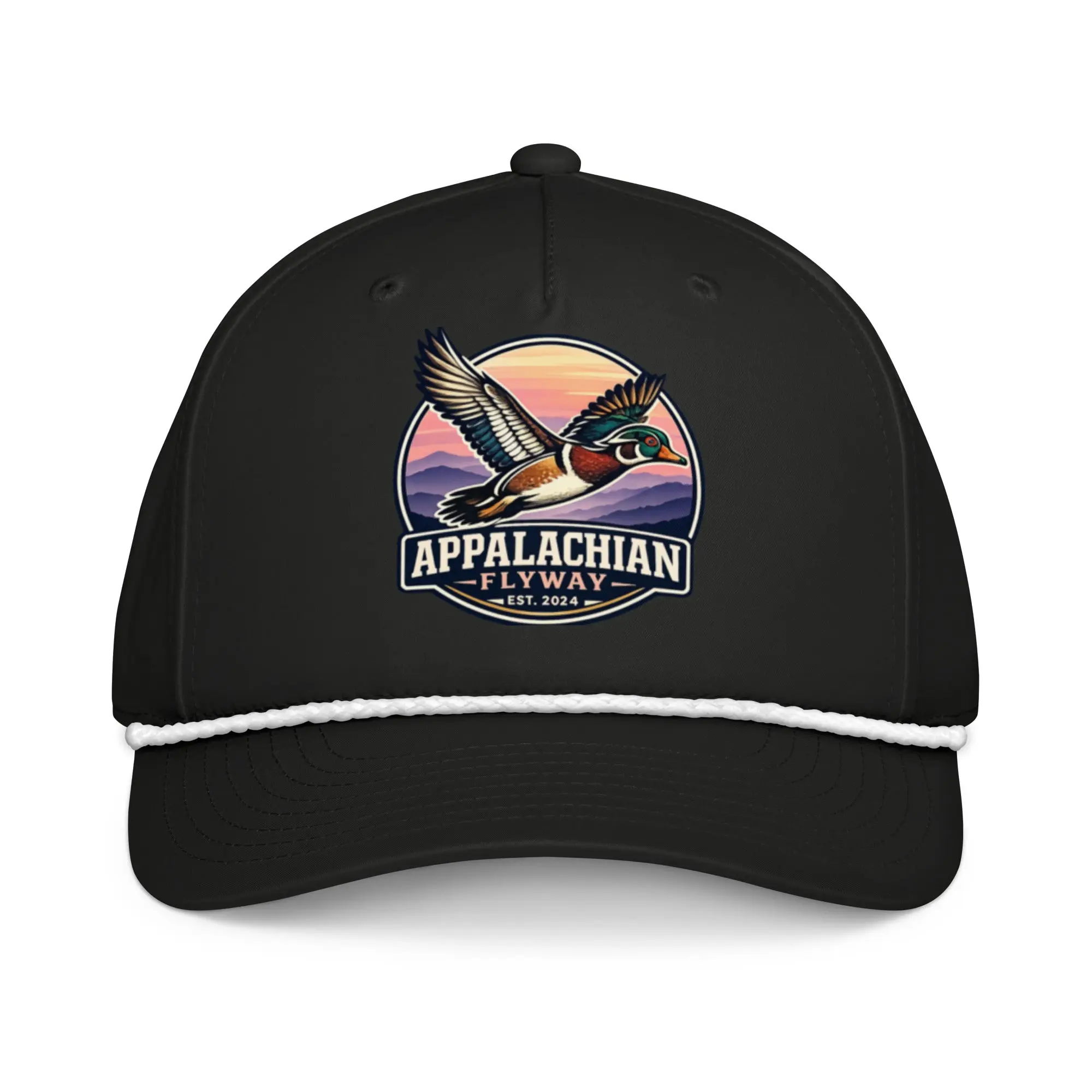 Original Appalachian Flyway Wood Duck Rope Hat