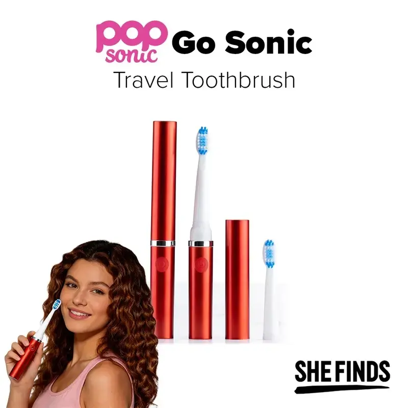 Go Sonic Travel Toothbrush ( Diverse Colors )