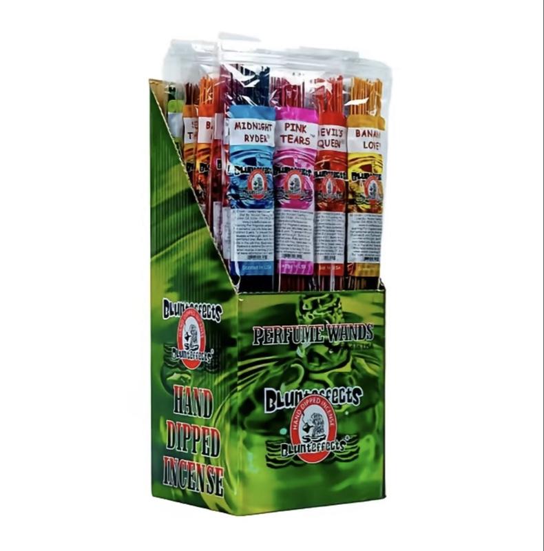 Blunteffects Jumbo 19" Hand-Dipped Incense Sticks 25ct Pack - Perfect for Relaxation and Aromatherapy