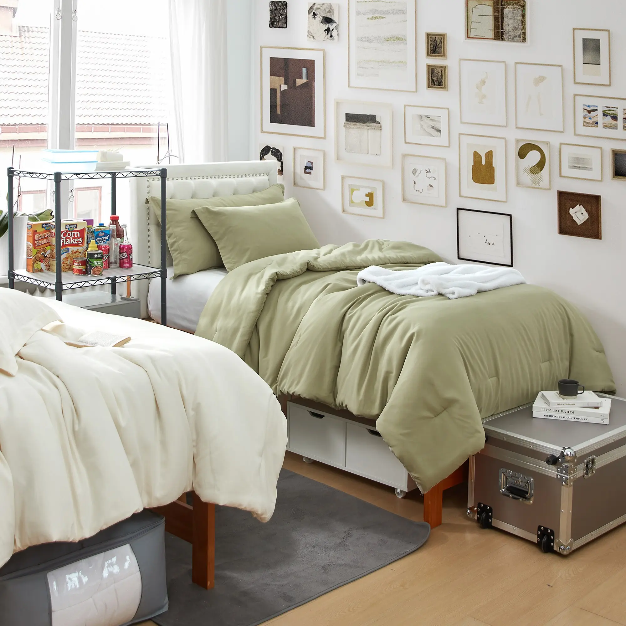 Dorm Haul - Cozy Twin XL College Comforter - Elm