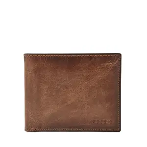 Fossil Men's Derrick RFID Leather Passcase Wallet