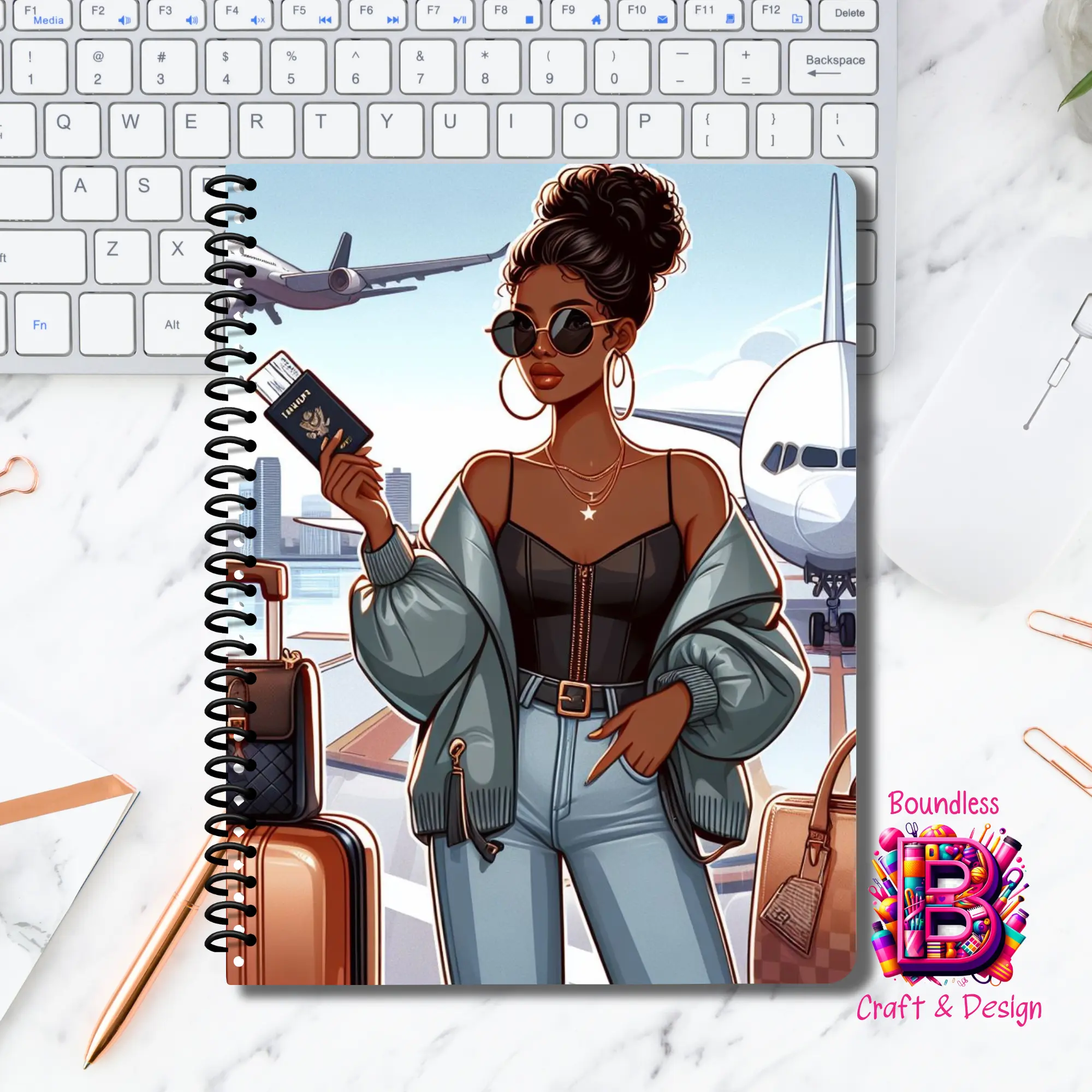 She Is Fearless Notebook