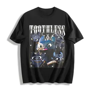 Limited Toothless T-Shirt, How to Train Your Dragon Est 2010 Bootleg Fan Tee T-Shirt, Gift For Women and Man Unisex T-Shirt