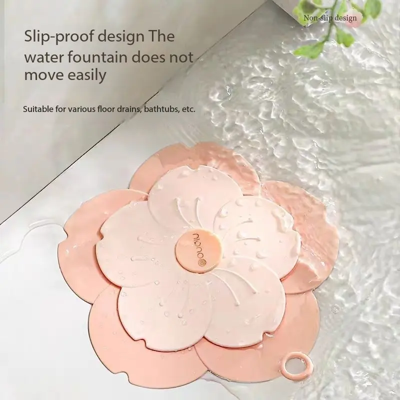 Odor-Proof Drain Plug Cover, Silicone Mat Toilet Deodorizer, Anti-Insect Sealed Lid, Bathroom Sink Trap Odor Blocker, Pack of 1, Floor Drains, Bathroom Drain Stopper, Drain Protector