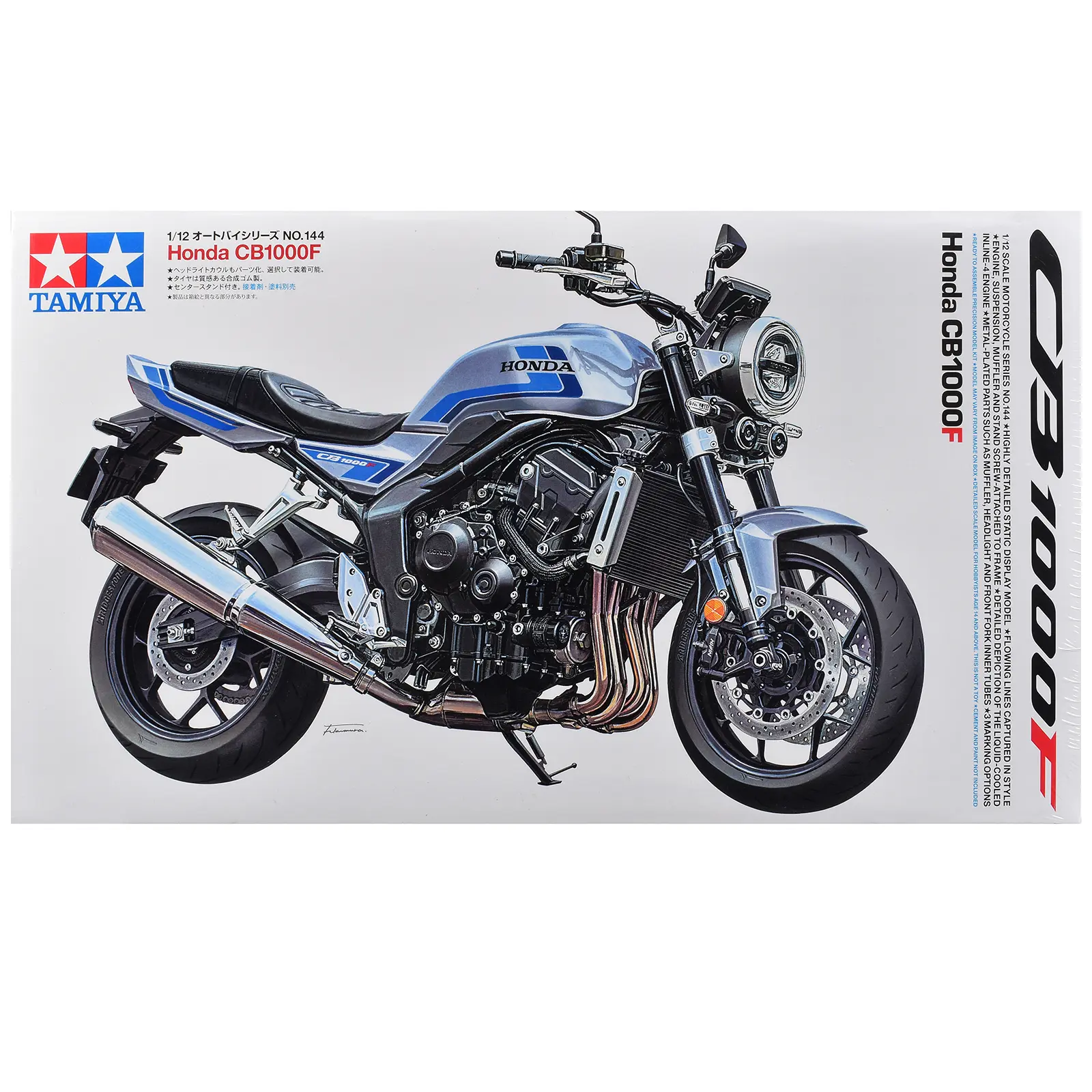 Model Kit Honda CB1000F Motorcycle 1/12 Scale Model by Tamiya
