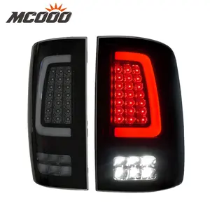 2009–2018 Dodge Ram LED Tail Lights | Smoked Lens | Full LED Rear Light Assembly