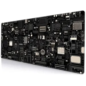 Circuit Board Pattern Mouse Pad, Smooth Surface Gaming Mouse Pad, Large Mouse Pad for PC, Laptop, Universal Mouse Pad