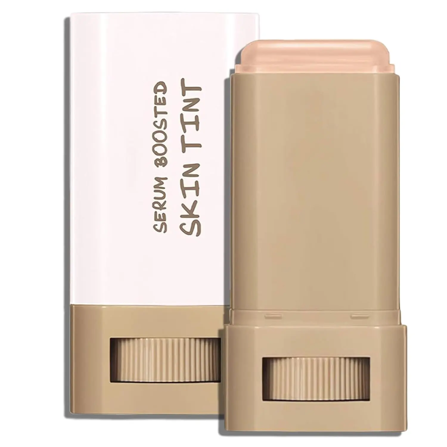 Beauty Balm Serum Boosted Skin Tint, Lightweight Solid Tinted Hydrating Serum Foundation Contour Stick for Women, Sheer to Medium Coverage, Radiant & Dewy Finish for Face Makeup( # 05)