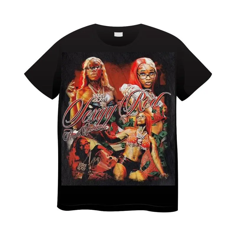 Rare Sexyyyy Reddd Hood Hottest Princess T-shirt Cotton Man