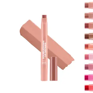 sacheu DoubleDown Lip Definer - 2-in-1 Lip Liner & Balm, Long-Lasting K-Beauty Lipstick with Satin Finish, Avocado Oil & Vitamin E