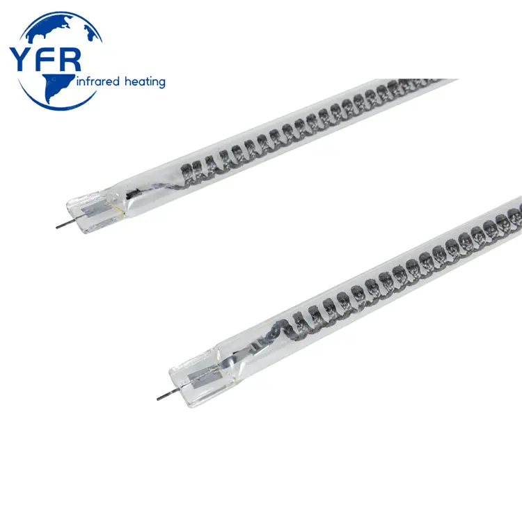 600mm 1500w Quartz Glass Carbon Fiber Medium Wave Infrared Lamp