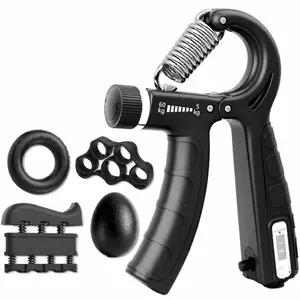 Grip Strengthener Forearm Strengthener Hand Grips Strengthener Kit-5 Pieces Adjustable Resistance.