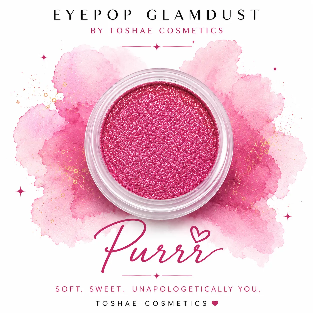 EYEPOP Glamdust By ToShae Cosmetics  Eyeshadow Makeup Radiant Shimmer Glitter