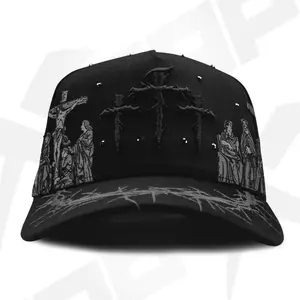 Cap “Viacrucis”, Xcap, “black/gray”, premium.