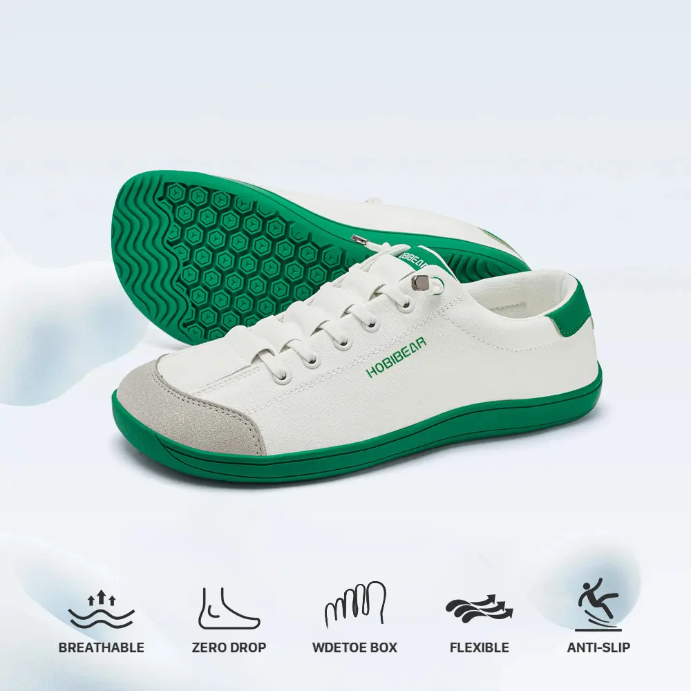 HOBIBEAR Barefoot Minimalist Shoes Womens Mens | Zero Drop | Wide Width Canvas Slip-on Shoes  Fashion Sneaker,summerwins Athletic Trainer,father'sdaygifts,back to school,back to school shopping,travel essentials,camping essentials