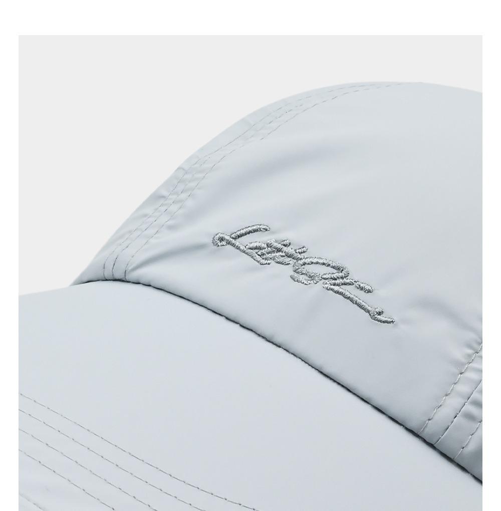 2-Pack UPF Sun Protection Baseball Hat for Men and Women - Lightweight, Adjustable Velcro Closure, Wide Brim Outdoor Sports Hat, All-Season Elastic Design (White/Gray/Black)