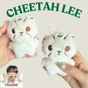 NCT Dream NCT 127 Mark Lee Plush Keychain Cheetah Lee Plush Doll - Kpop Stuffed Toy