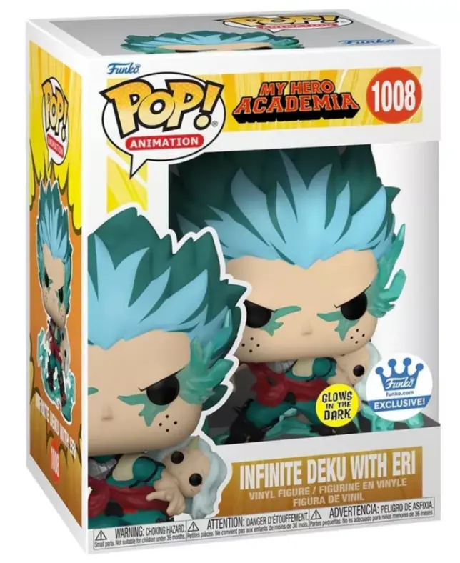 Infinite Deku With Eri #1008 (FUNKO EXCLUSIVE) (Glows in the dark)