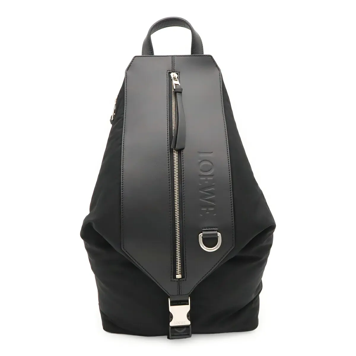 Pre-owned Loewe Calfskin Tote Bags Nylon Leather 2way Backpack