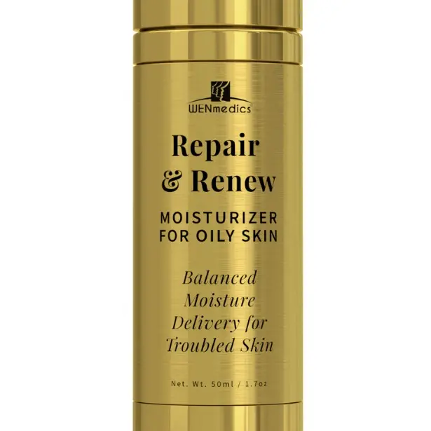 WENmedics Repair & Renew Moisturizer for Oily Skin - Balance Oil, Refine Pores, and Nourish Your Skin. Order Now!