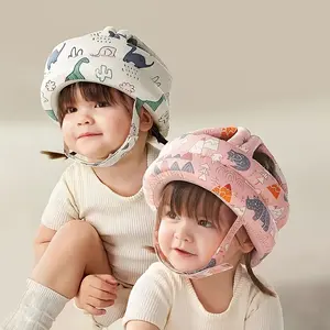 1pc Children's Head Protection Hat, Cute Cartoon Pattern, Adjustable Safety Cap, Suitable for Babies 6-24 Months Old, Essential for Toddlers Learning to Walk, Perfect Gift for Halloween, Christmas, and Thanksgiving