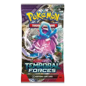 Pokémon Temporal Forces 5 Booster Packs - Scarlet and Violet Pokémon Temporal Forces 5 Booster Packs - Scarlet and Violet