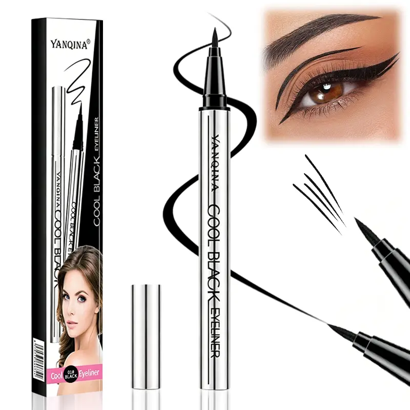 Long-Lasting Eyeliner, Waterproof, 24-Hour Smooth Application, Ultra-Creamy Silky Texture, Lightweight